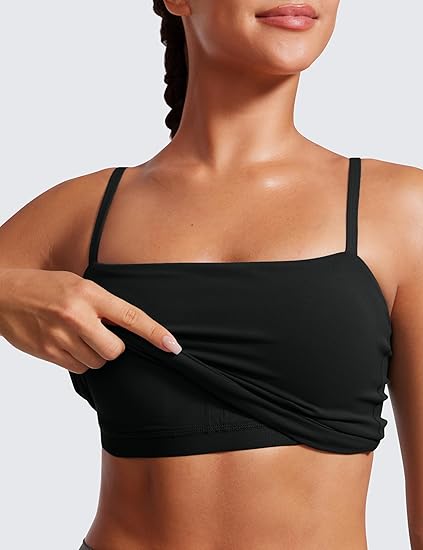 Lght Support PowerSoft Adjustable Longlne Sports Bra For Women | Old